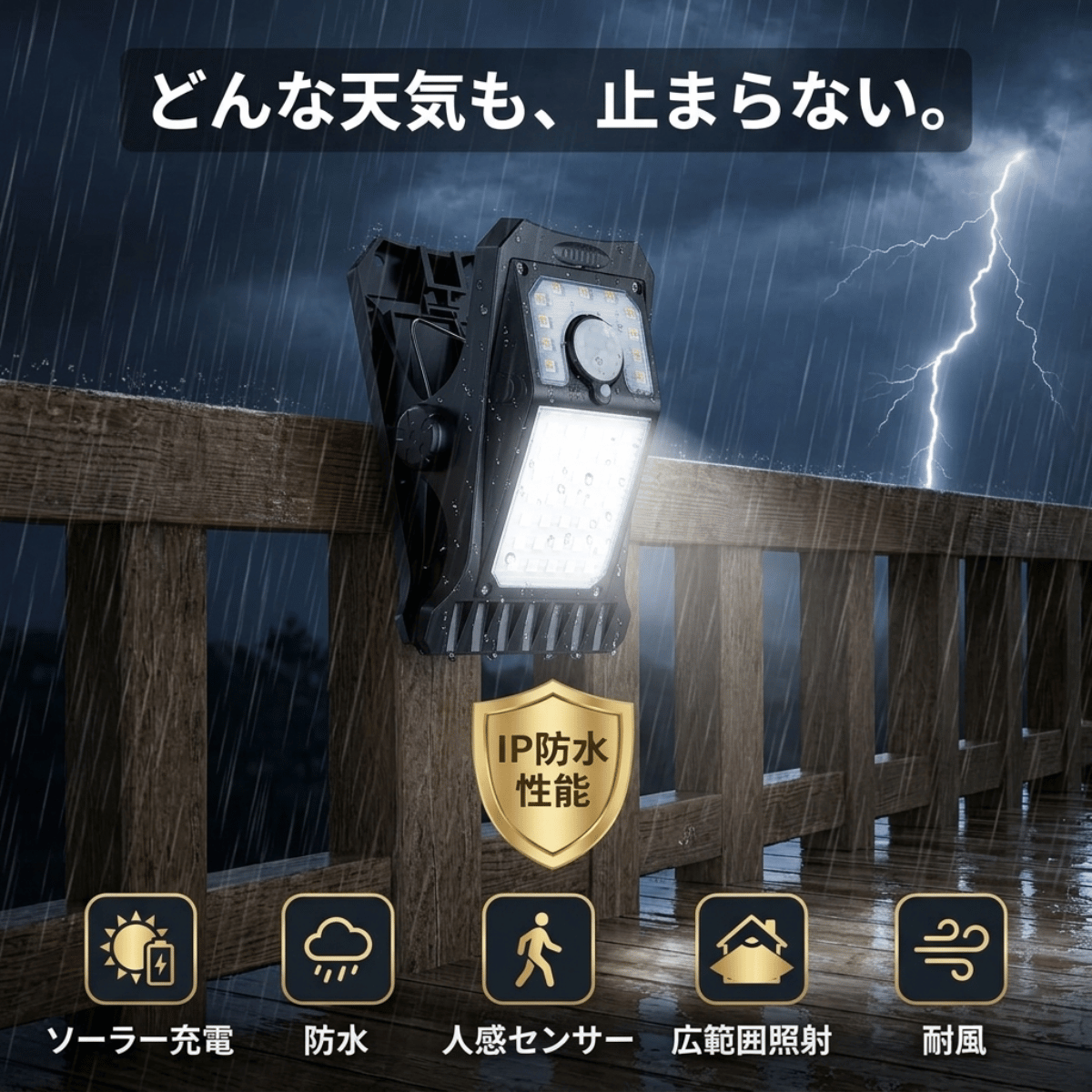 SolarClip｜挟むだけで、家中が安心に。