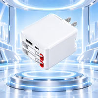RakuCharge Pro™ ケーブル内蔵4in1急速充電器