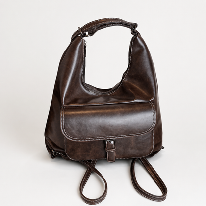 MELIA™ ソフトレザーリュックバッグ
